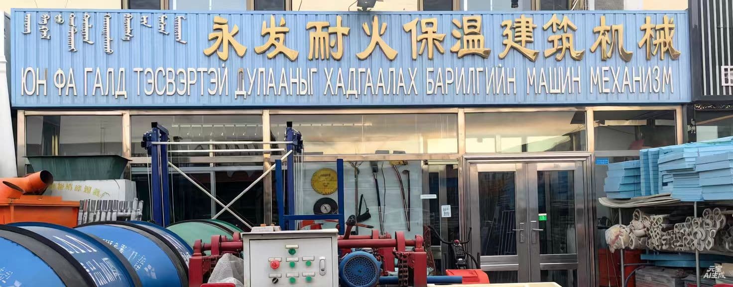 Ёнфа Дулаан Барилгын Материал